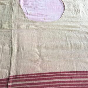 Woven Blanket (red stripes)