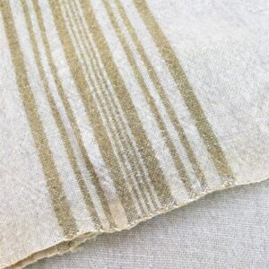 Woven Blanket (brown stripes)