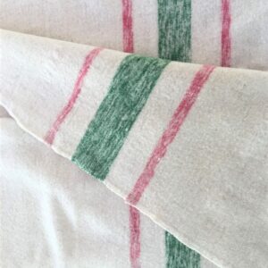 Vaughn-Dunn Woolen Mill Blanket (green and red stripes)