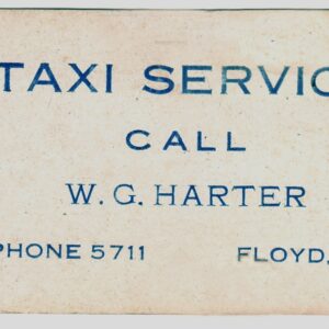 Gentry Harter business card.